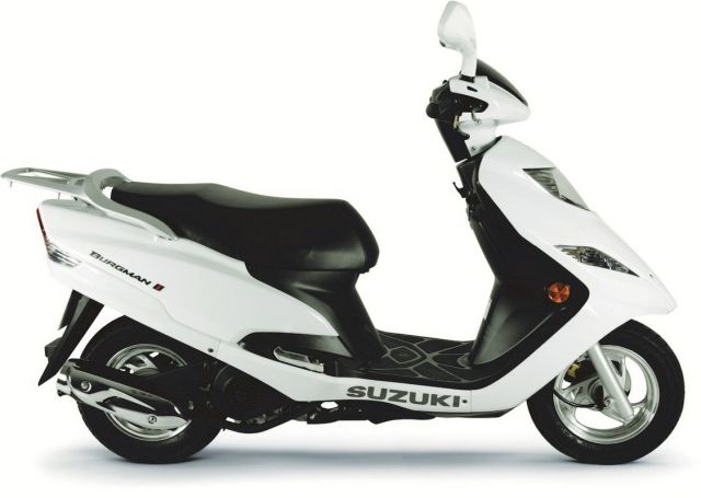 Ficha técnica de Suzuki Burgman 125i 2012 a 2019