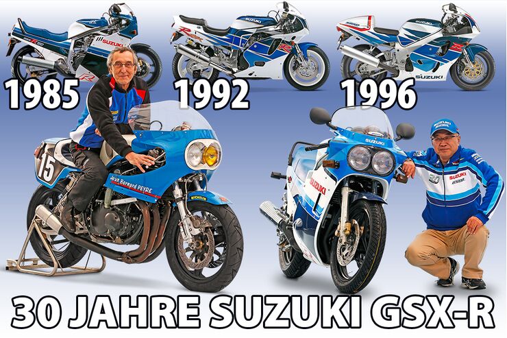 30 años de historia de Suzuki GSX-R