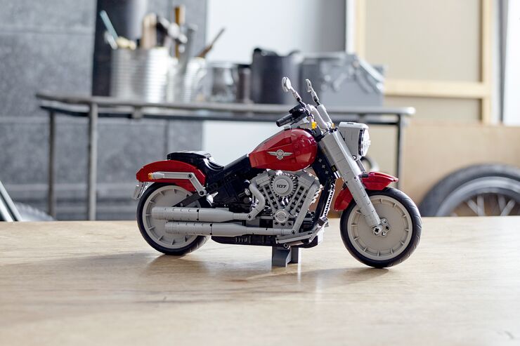 Lego Harley-Davidson Fat Boy – juego de construcción con 1.023 piezas