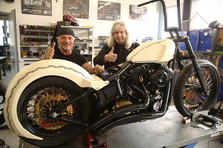 Harley-Davidson Würzburg Village fabrica motos personalizadas para el Papa