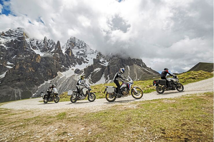 Alpen Masters 2016 Categoría Motocicletas de aventura
