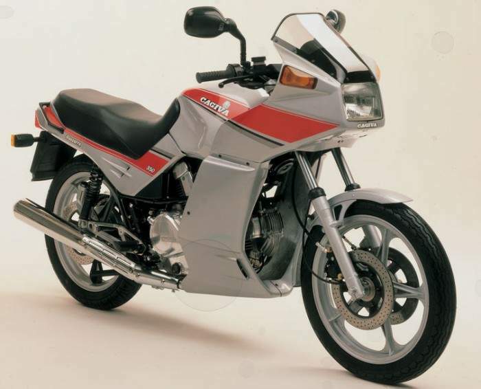 Especificaciones técnicas Cagiva Alazzurra 350