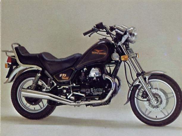 Especificaciones técnicas Moto Guzzi V 35 Florida