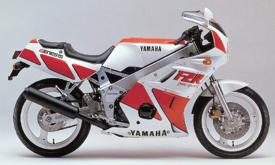 Especificaciones técnicas de la Yamaha FZR 400 Genesis