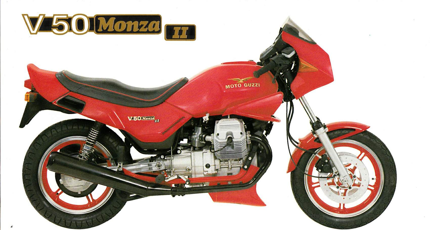 Especificaciones técnicas Moto Guzzi V 50 Monza II