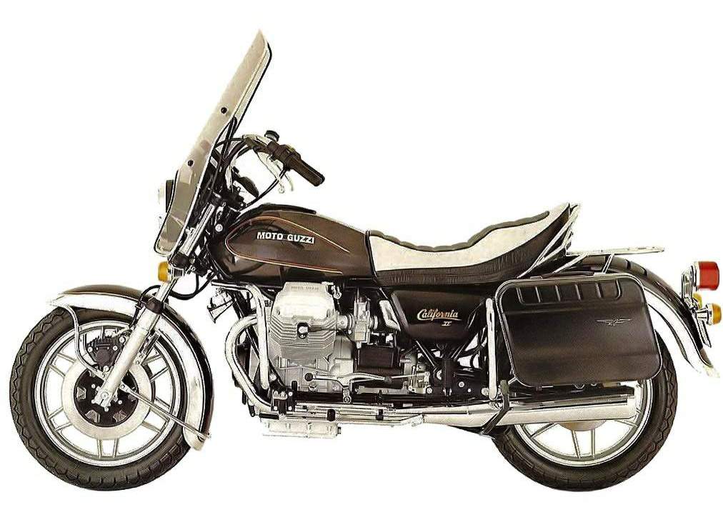 Especificaciones técnicas Moto Guzzi V1000 California II