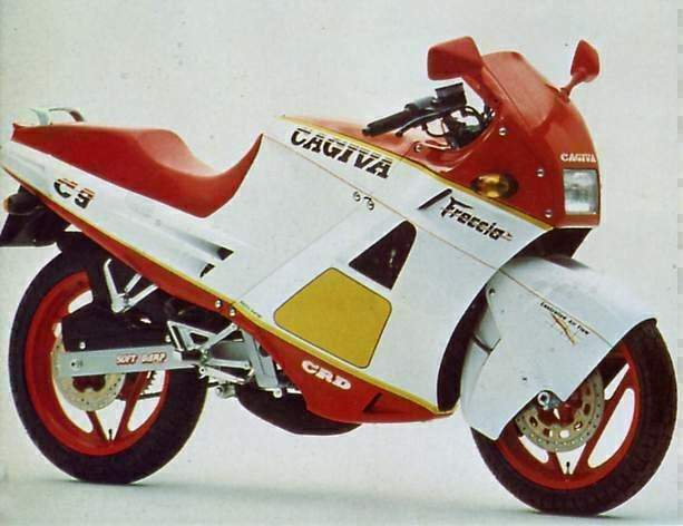 Especificaciones técnicas Cagiva Freccia 125 C9