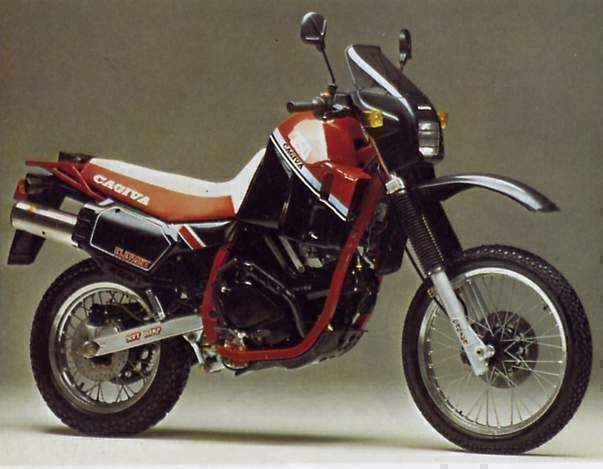 Especificaciones técnicas Cagiva Elefant 350