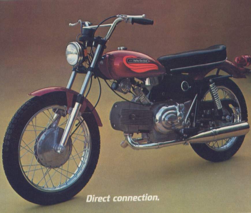 Especificaciones técnicas Harley-Davidson Aermacchi / Harley Davidson SST 350 Sprint