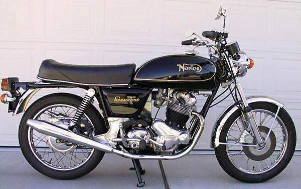 Especificaciones técnicas de Norton Commando 750 Interestatal