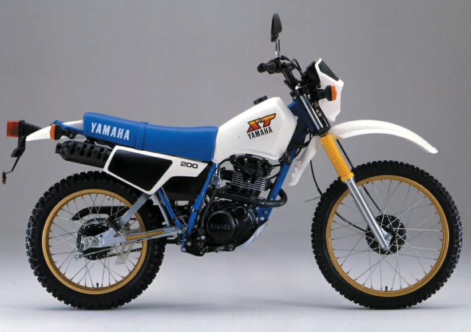 Especificaciones técnicas de la Yamaha XT 200