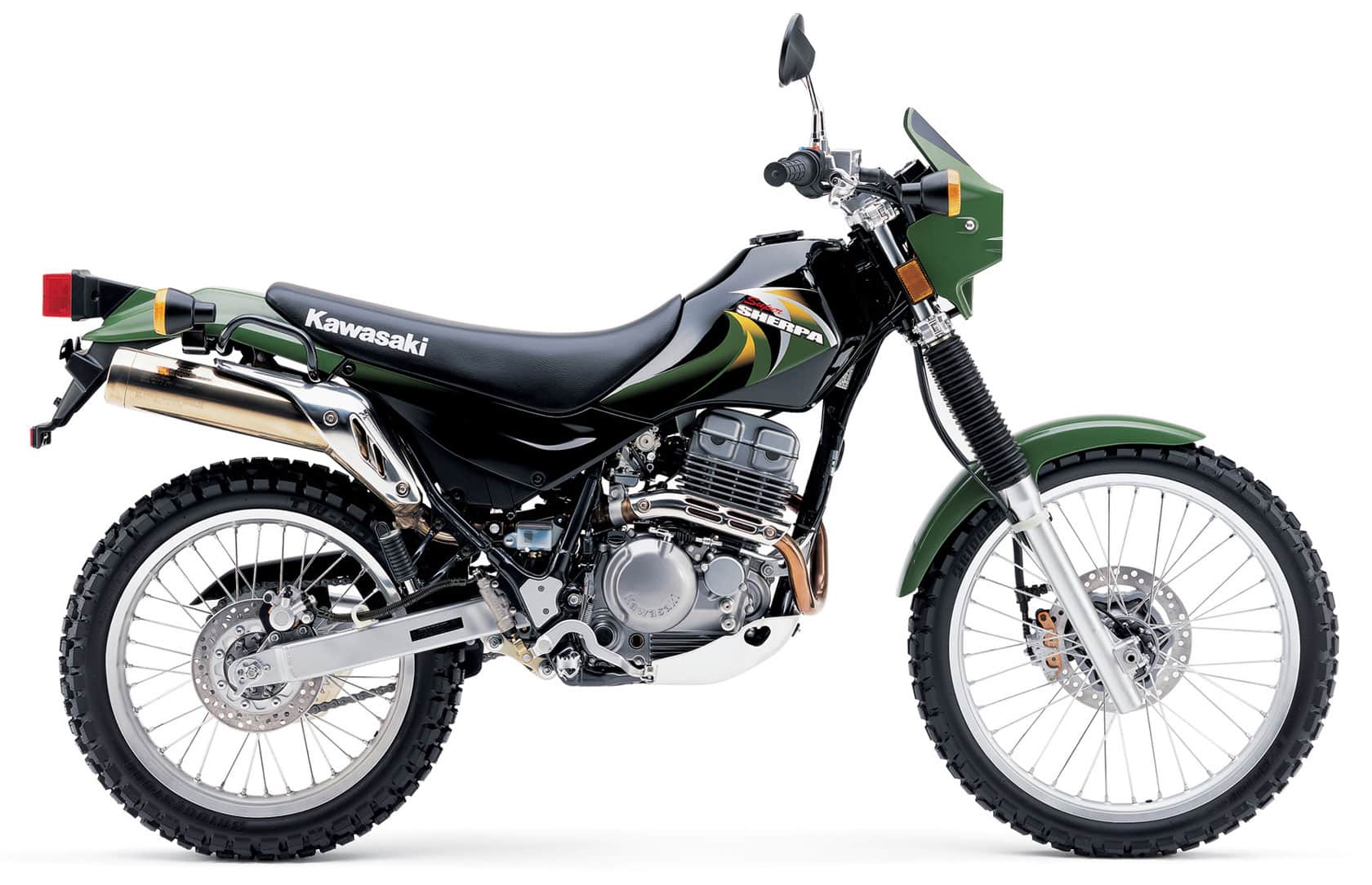 Especificaciones técnicas Kawasaki KL 250 Super Sherpa