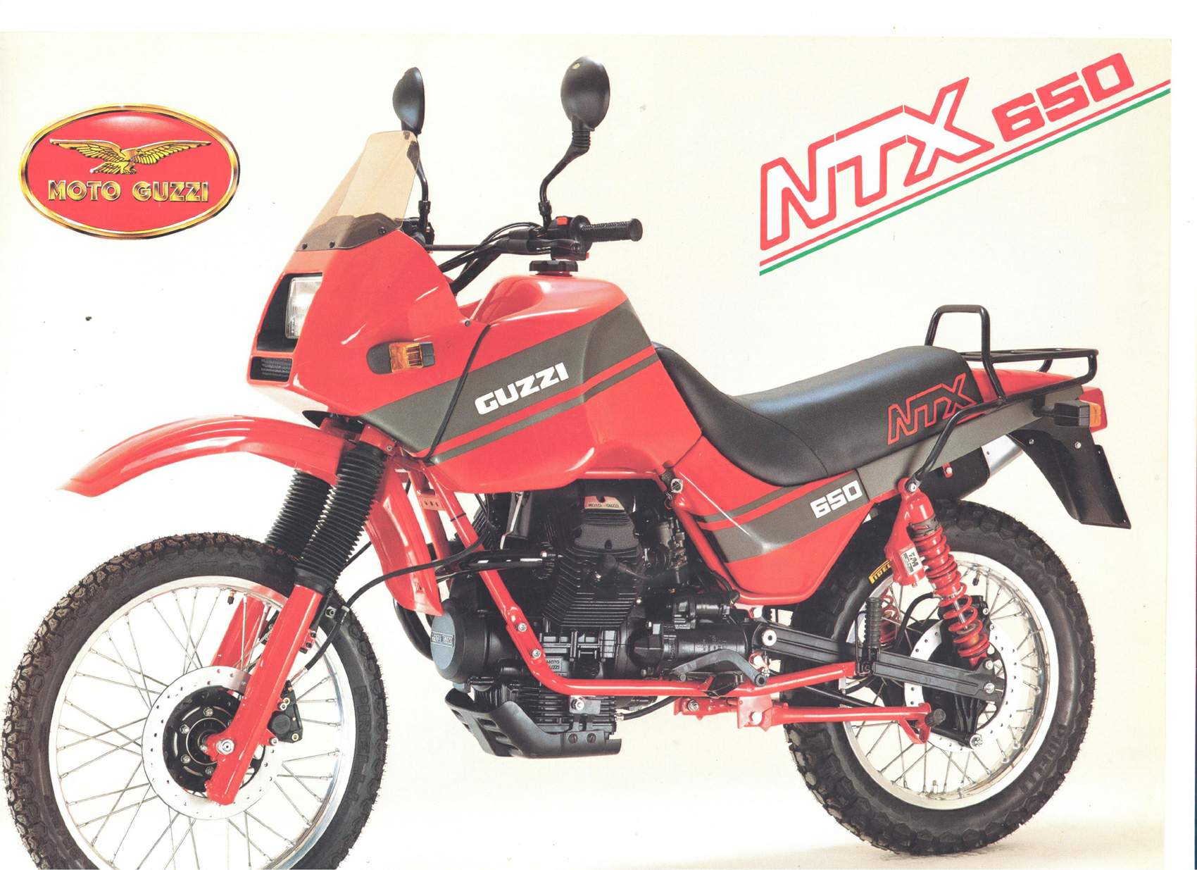 Especificaciones técnicas Moto Guzzi NTX 650