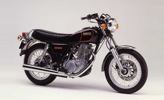 Especificaciones técnicas de la Yamaha SR 500