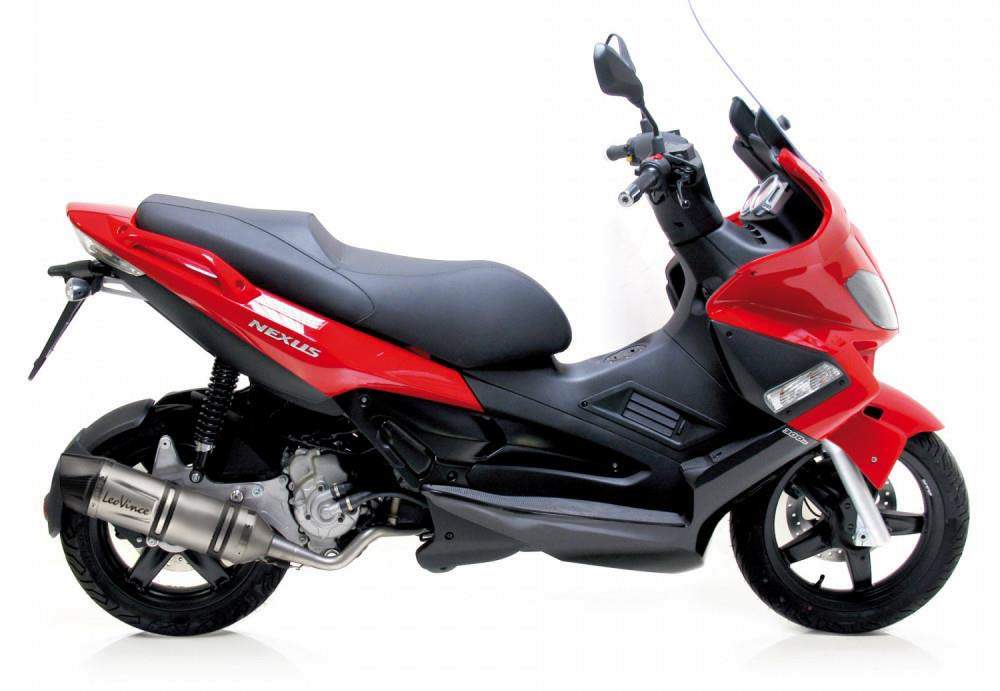 Especificaciones técnicas Gilera Nexus 250