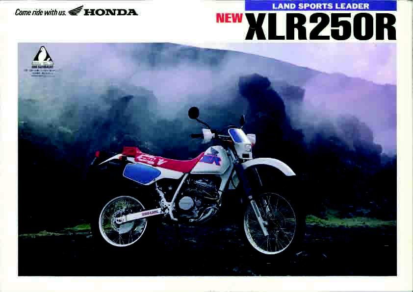 Especificaciones técnicas Honda XLR 250R