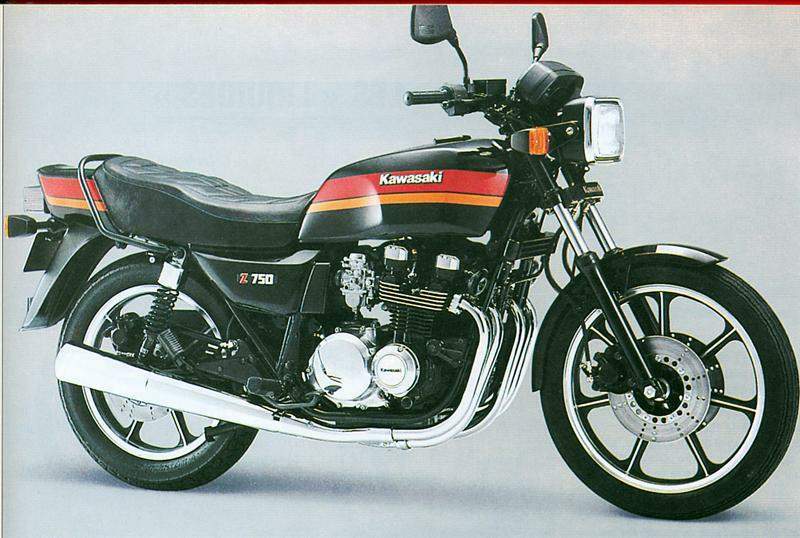 Especificaciones técnicas Kawasaki Z 750L