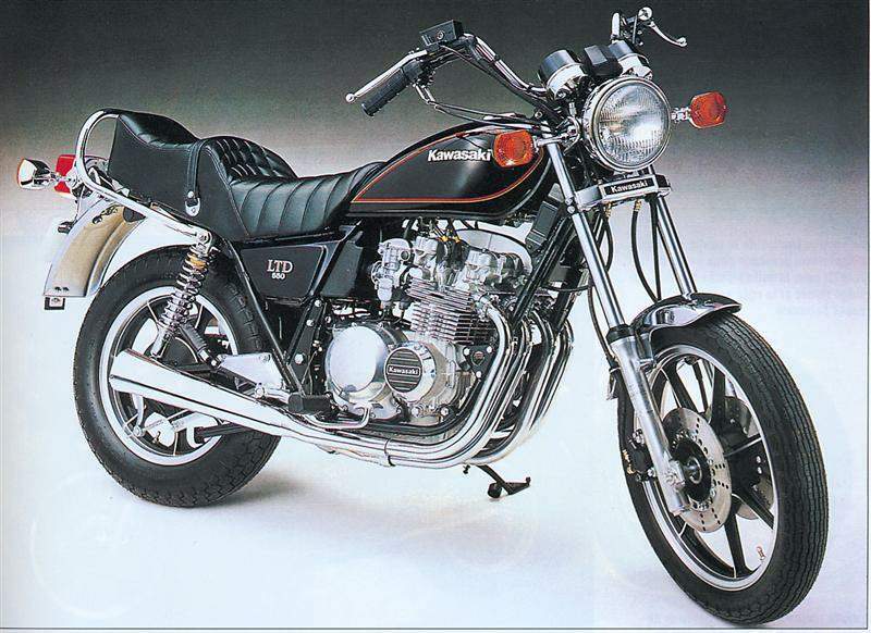 Especificaciones técnicas Kawasaki Z 550LTD