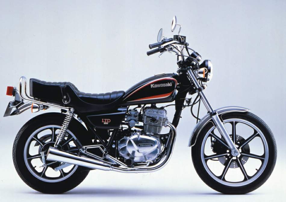 Especificaciones técnicas Kawasaki Z 250LTD