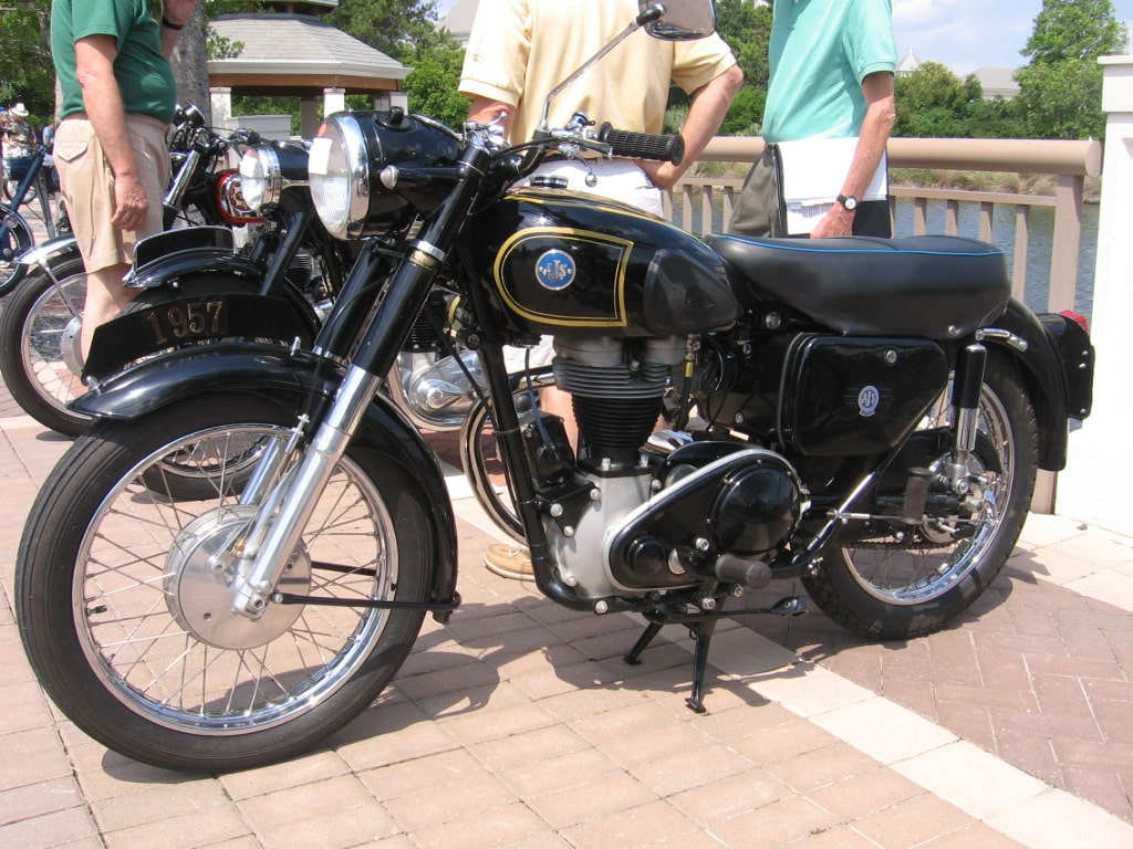 AJS Modelo 16 350 especificaciones técnicas