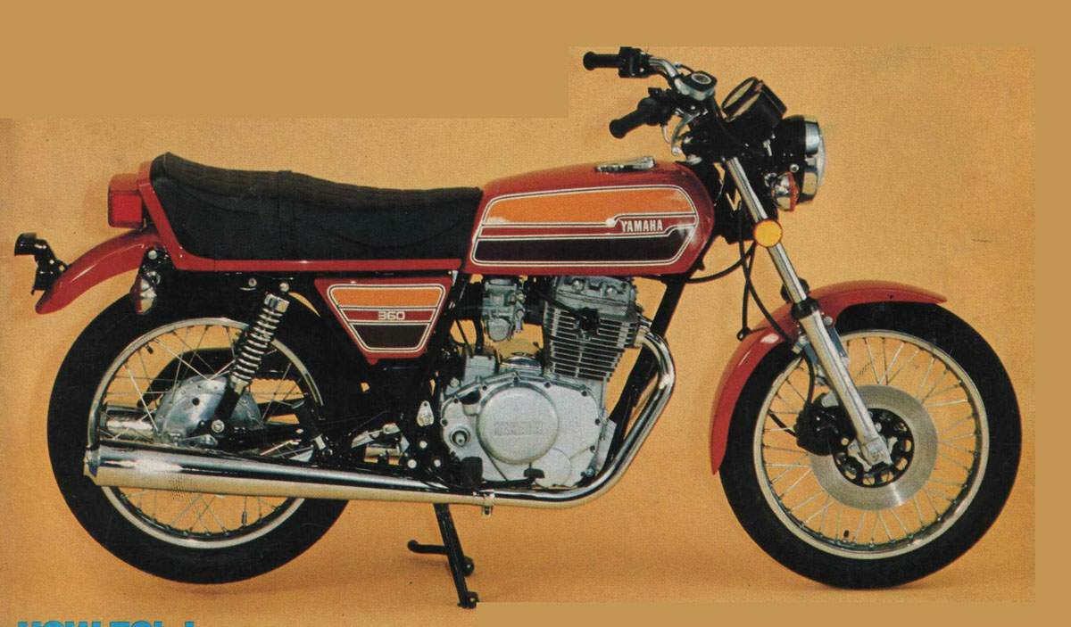 Especificaciones técnicas de la Yamaha XS 360