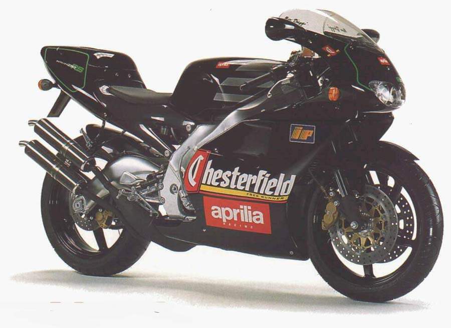 Especificaciones técnicas de la Aprilia RS 250 Chesterfield Réplica (1996)