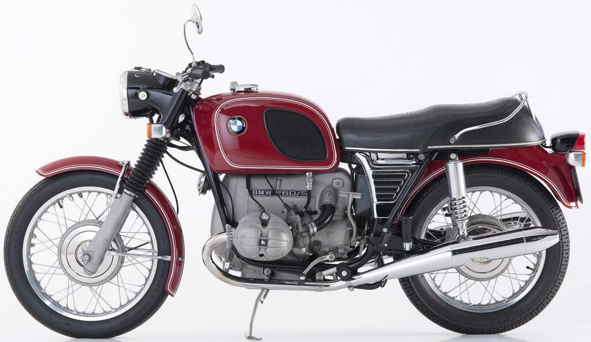 BMW R 60/5 (1972-73) especificaciones técnicas