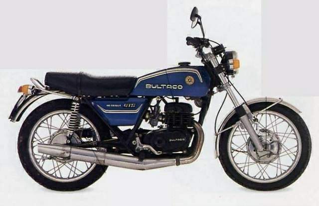 Bultago Bultaco Mettraler 250 (1970-73) especificaciones técnicas