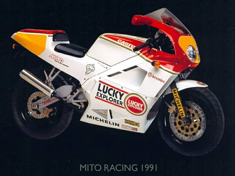 Cagiva Mito 125SP Sport Production Lucky Explorer (1991) especificaciones técnicas