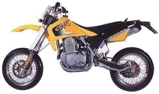 Especificaciones técnicas del CCM 604 DS Super moto (2000)