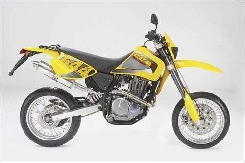 Especificaciones técnicas del CCM 644 Supermotard (2002-08)