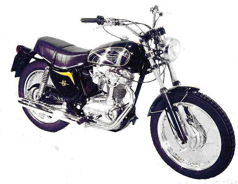 Ducati 450 Scrambler Jupiter (1973-78) especificaciones técnicas