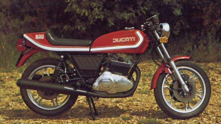 Ducati 500 Sport Desmo (1976-83) especificaciones técnicas