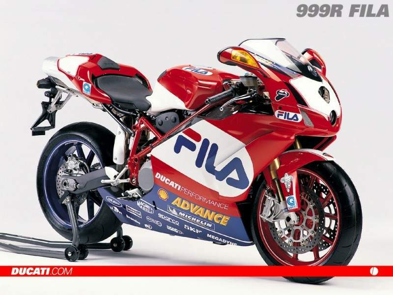 Ducati 999 R Fila 200th Win Limited Edition (2004) especificaciones técnicas