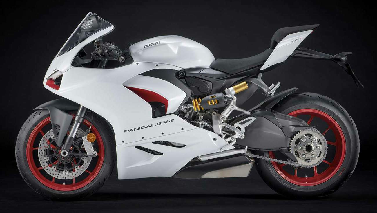 Ducati Panigale V2 White Rosso (2020) especificaciones técnicas