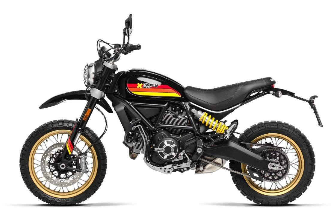 Ducati Scrambler Desert Sled (2018) especificaciones técnicas