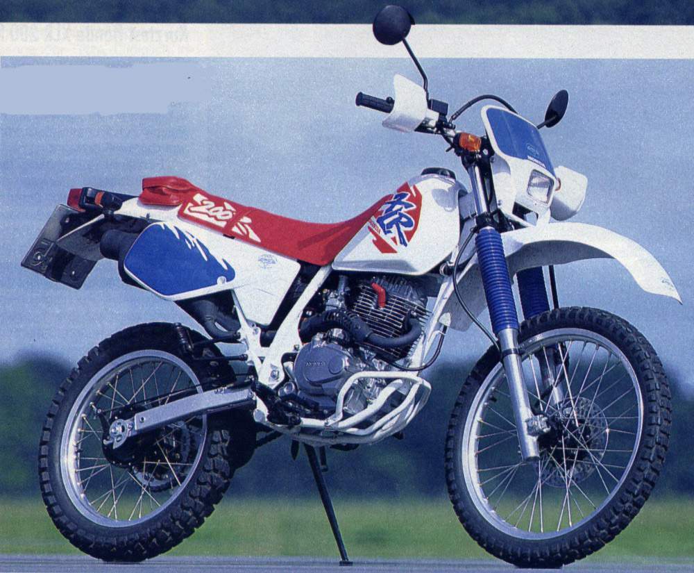 Honda XLR 200R (1995-) especificaciones técnicas