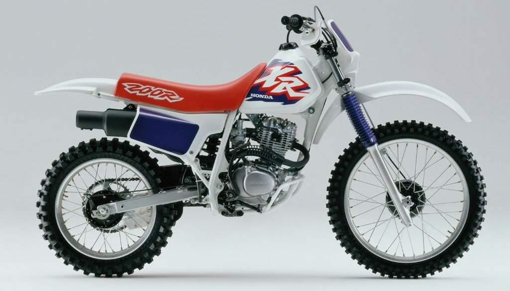 Honda XR 200R (1996) especificaciones técnicas