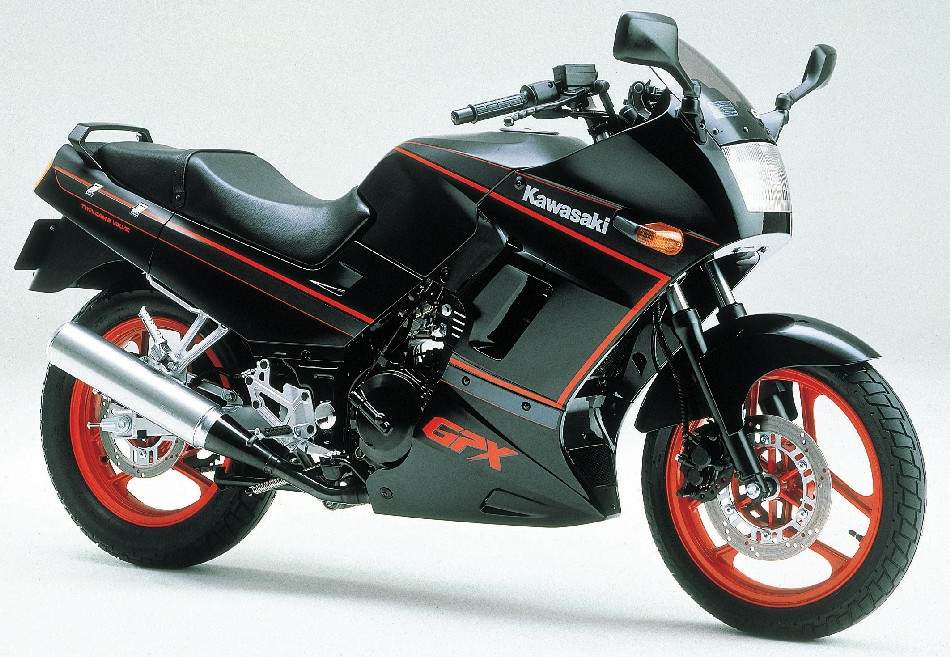 Especificaciones técnicas Kawasaki GPX 250R / EX250 Ninja / ZZR 250 (1986-89)