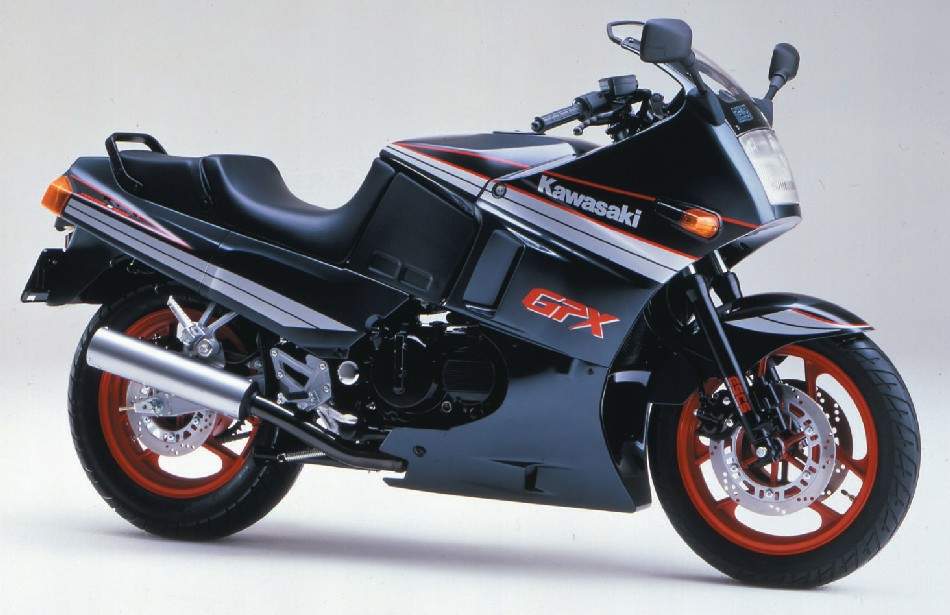 Especificaciones técnicas Kawasaki GPX 400R / EX400 Ninja (1987-90)