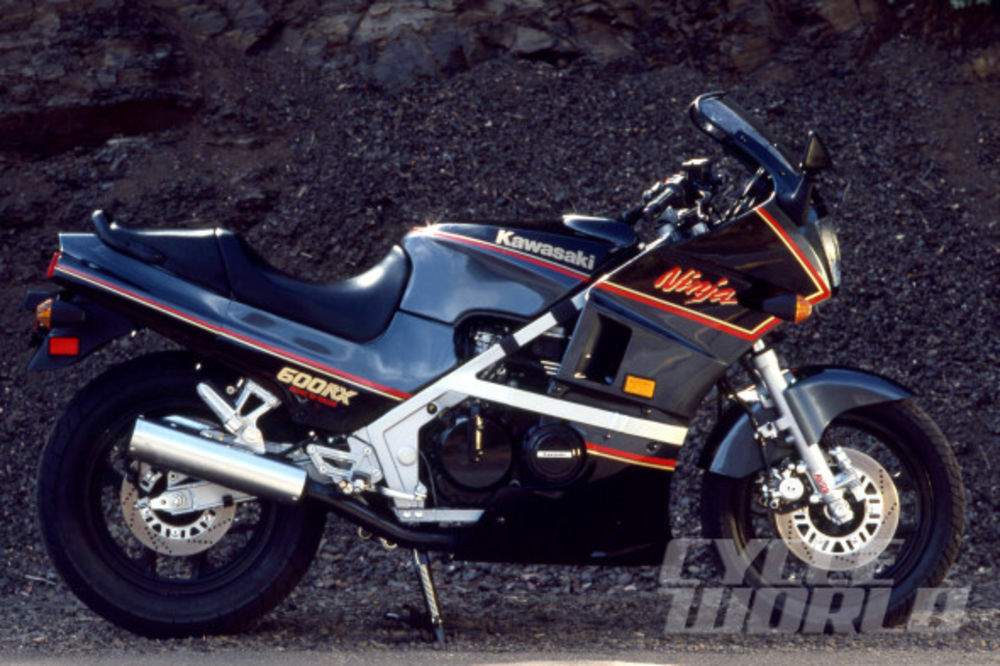 Especificaciones técnicas de la Kawasaki GPX 600RX Ninja Edición Limitada (1987)
