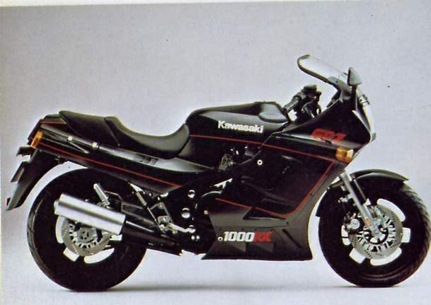 Especificaciones técnicas Kawasaki GPz 1000RX (1987)