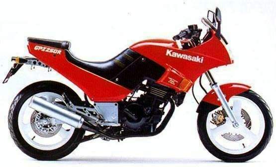 Especificaciones técnicas Kawasaki GPz 250R (1986)