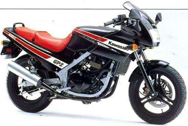 Especificaciones técnicas Kawasaki GPz 400S (1986-87)