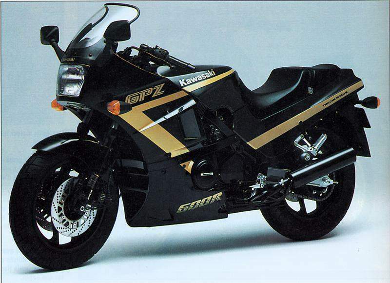 Especificaciones técnicas Kawasaki GPz 600R Ninja / ZX 600R Ninja (1989-90)