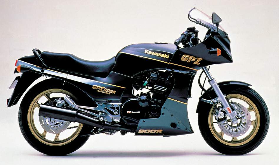 Especificaciones técnicas Kawasaki GPz 900 Ninja / ZX900R Ninja (1989-90)