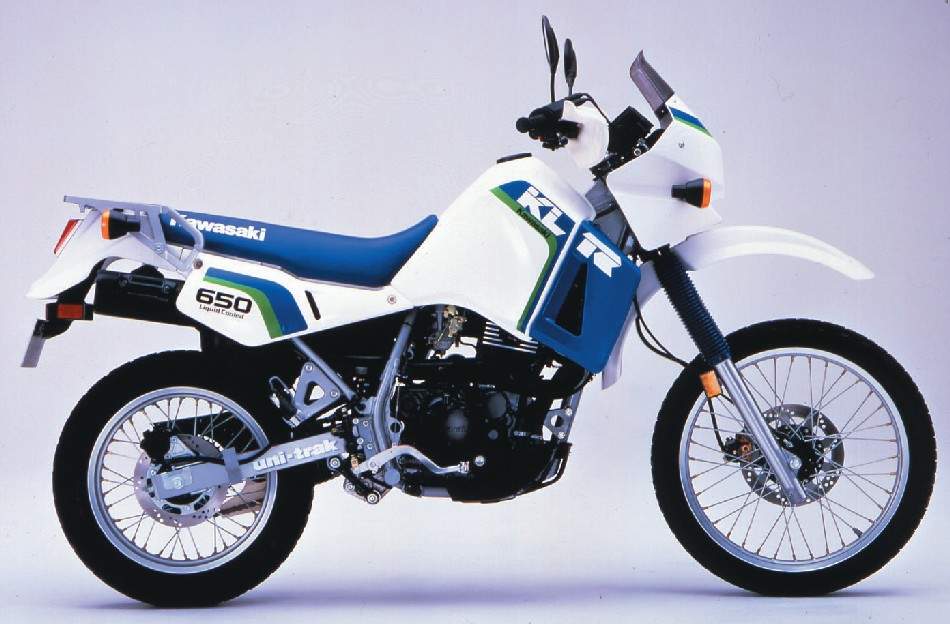 Especificaciones técnicas Kawasaki KLR 650 (1987-88)