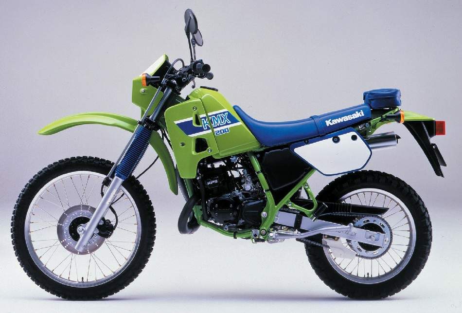 Especificaciones técnicas Kawasaki KMX 200 (1987-88)