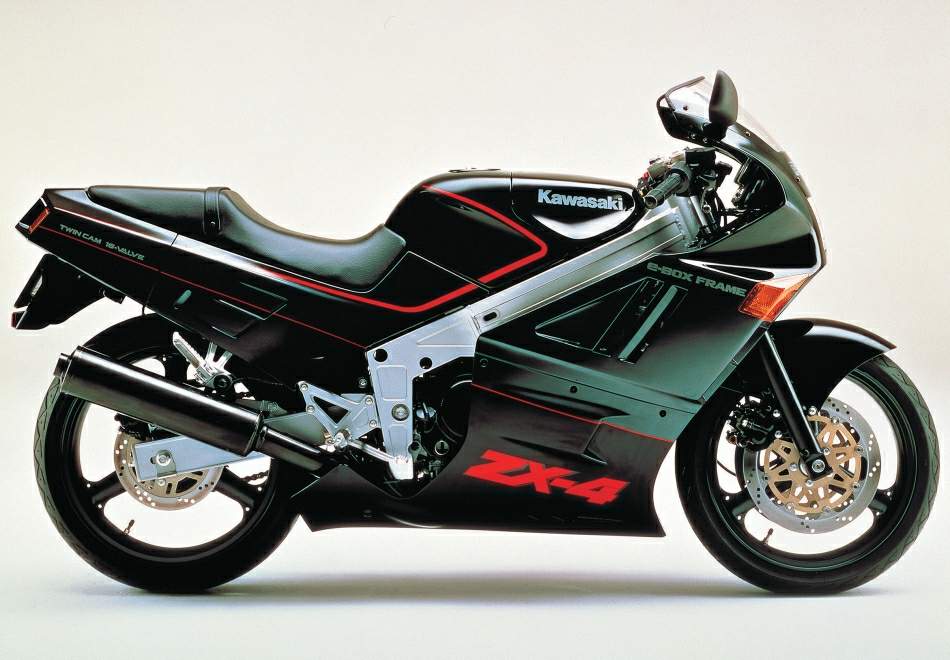 Especificaciones técnicas Kawasaki ZX-4 F3 (1988)