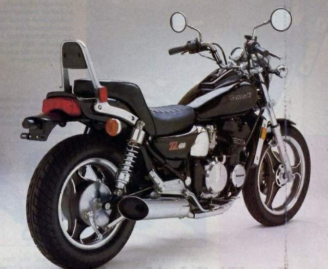 Especificaciones técnicas de la Kawasaki ZL 600 Eliminator (1986-91)